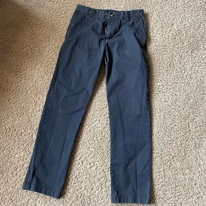 Navy Vineyard Vines boys breaker pants size 16